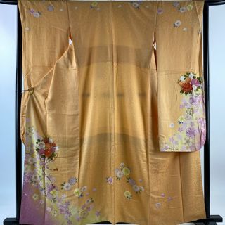 振袖 身丈160.5cm 裄丈65cm 正絹 美品 秀品 【中古】(着物)