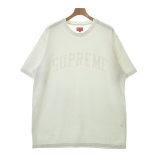 シュプリーム(Supreme)のSupreme シュプリーム Tシャツ・カットソー XL 白 【古着】【中古】(Tシャツ/カットソー(半袖/袖なし))