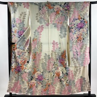 振袖 身丈152cm 裄丈66cm 正絹 秀品 【中古】(着物)