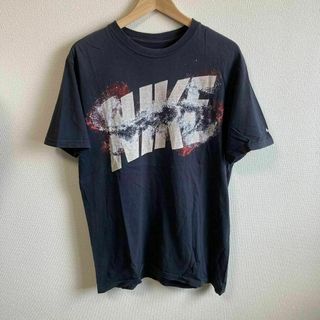 NIKE - NIKE ナイキ　Tシャツ プリント　ロゴ　フェード　メンズ　L