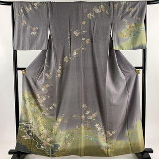 訪問着 身丈160cm 裄丈68cm 正絹 秀品 【中古】(着物)