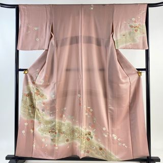 訪問着 身丈158cm 裄丈65cm 正絹 美品 秀品 【中古】(着物)