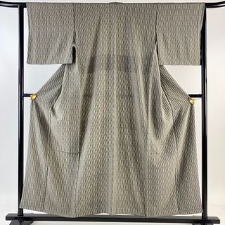 小紋 身丈153.5cm 裄丈63.5cm 正絹 美品 秀品 【中古】(着物)