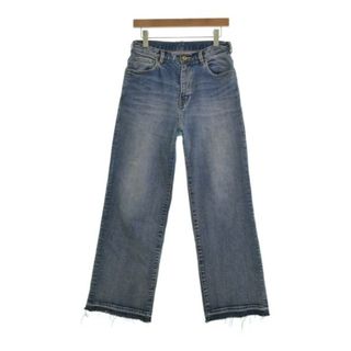 5 1/2 デニムパンツ 38(M位) インディゴ(デニム) 【古着】【中古】(デニム/ジーンズ)