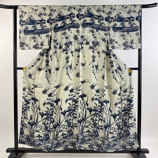 付下げ 身丈156cm 裄丈64.5cm 正絹 美品 秀品 【中古】(着物)