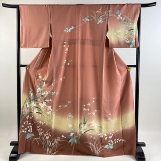 訪問着 身丈169cm 裄丈63.5cm 正絹 秀品 【中古】(着物)