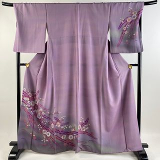 訪問着 身丈163cm 裄丈68.5cm 正絹 美品 秀品 【中古】(着物)