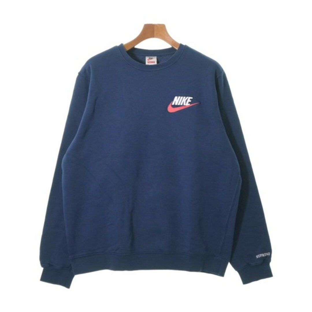 Supreme(シュプリーム)のSupreme シュプリーム スウェット M 紺 【古着】【中古】 メンズのトップス(スウェット)の商品写真