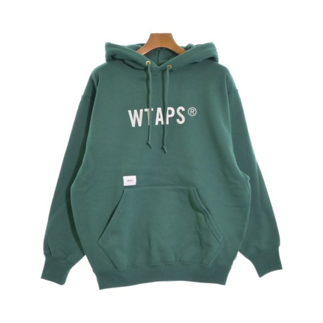 WTAPS ダブルタップス パーカー 02(M位) 緑 【古着】【中古】の WTAPS ダブルタップス パーカー 02(M位) 緑 【古着】【中古】の