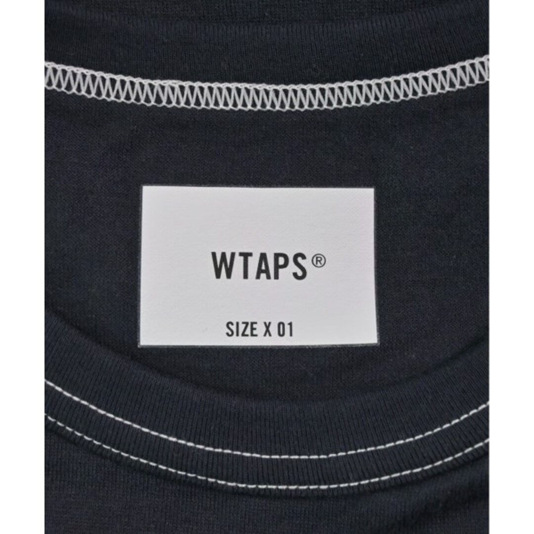 WTAPS ダブルタップス Tシャツ・カットソー 1(S位) 紺 【古着】【中古】 メンズのトップス(Tシャツ/カットソー(半袖/袖なし))の商品写真