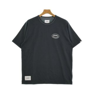 WTAPS ダブルタップス Tシャツ・カットソー 1(S位) 紺 【古着】【中古】(Tシャツ/カットソー(半袖/袖なし))