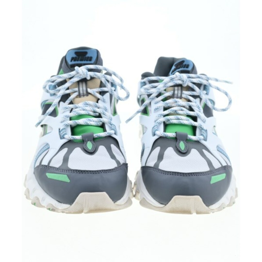 Reebok(リーボック)のReebok リーボック スニーカー 28.5cm 白xグレーx緑 【古着】【中古】 メンズの靴/シューズ(スニーカー)の商品写真