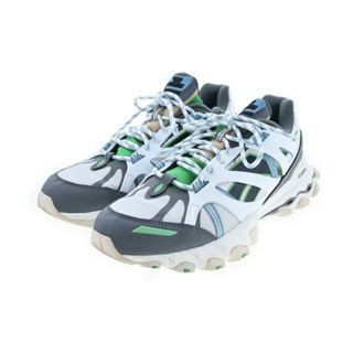 Reebok - Reebok リーボック スニーカー 28.5cm 白xグレーx緑 【古着】【中古】