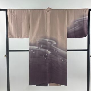 道中着 身丈120cm 裄丈65.5cm 正絹 美品 逸品 【中古】(着物)