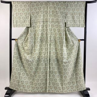 小紋 身丈162.5cm 裄丈63.5cm 正絹 美品 秀品 【中古】(着物)