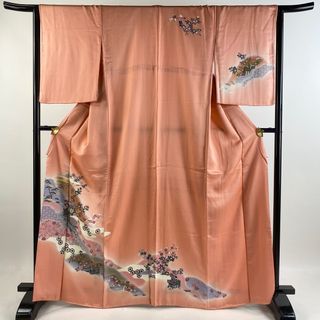 訪問着 身丈167cm 裄丈64.5cm 正絹 秀品 【中古】(着物)