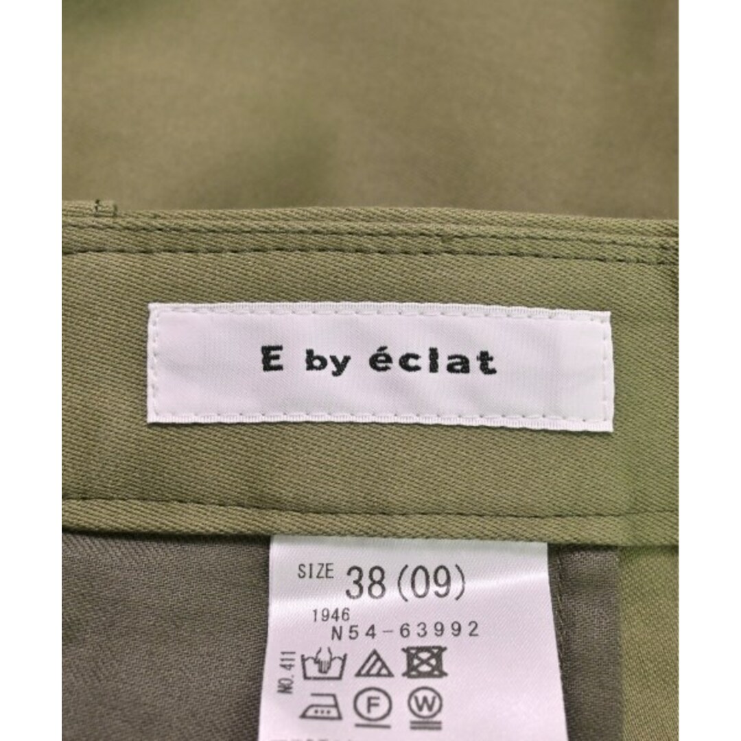 e by eclat イーバイエクラ パンツ（その他） 38(M位) カーキ 【古着】【中古】 レディースのパンツ(その他)の商品写真