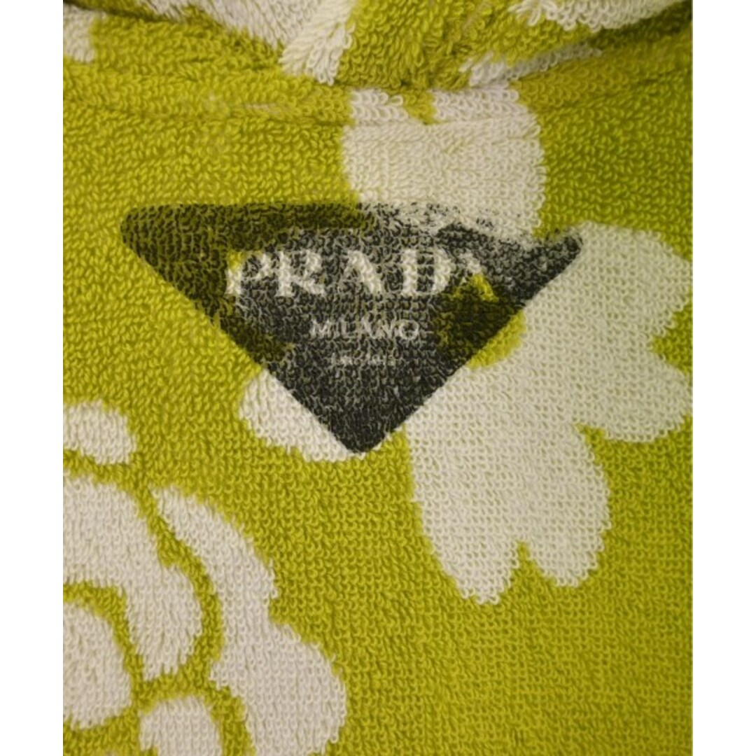 PRADA(プラダ)のPRADA プラダ パーカー M 緑x白(花柄) 【古着】【中古】 メンズのトップス(パーカー)の商品写真