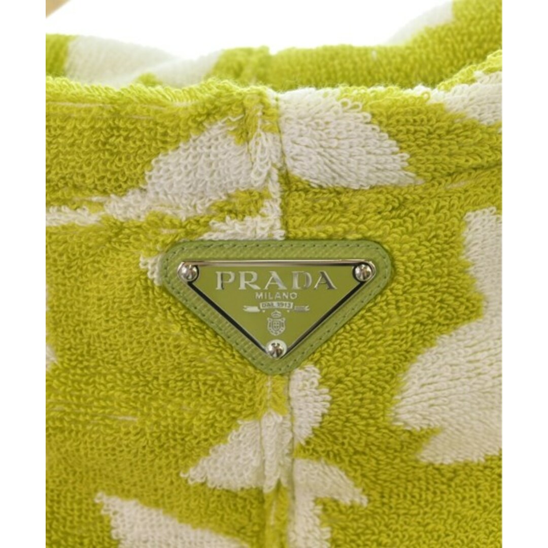 PRADA(プラダ)のPRADA プラダ パーカー M 緑x白(花柄) 【古着】【中古】 メンズのトップス(パーカー)の商品写真