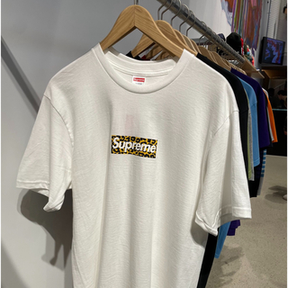 Supreme - supreme上海オープン限定 shanghai ヒョウ柄 半袖Tシャツ