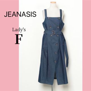 ジーナシス(JEANASIS)の【ジーナシス】キャミソール　ワンピース　デニム風　春　S M L ノースリーブ (ロングワンピース/マキシワンピース)