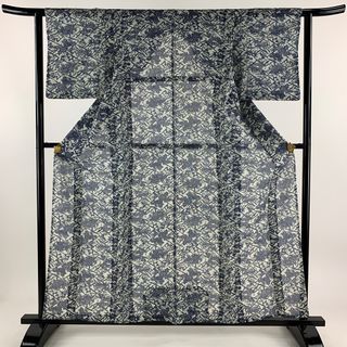 小紋 身丈158cm 裄丈62cm S 正絹 美品 名品【中古】(着物)