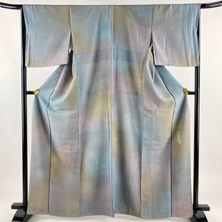 小紋 身丈164.5cm 裄丈66cm 正絹 名品 【中古】(着物)