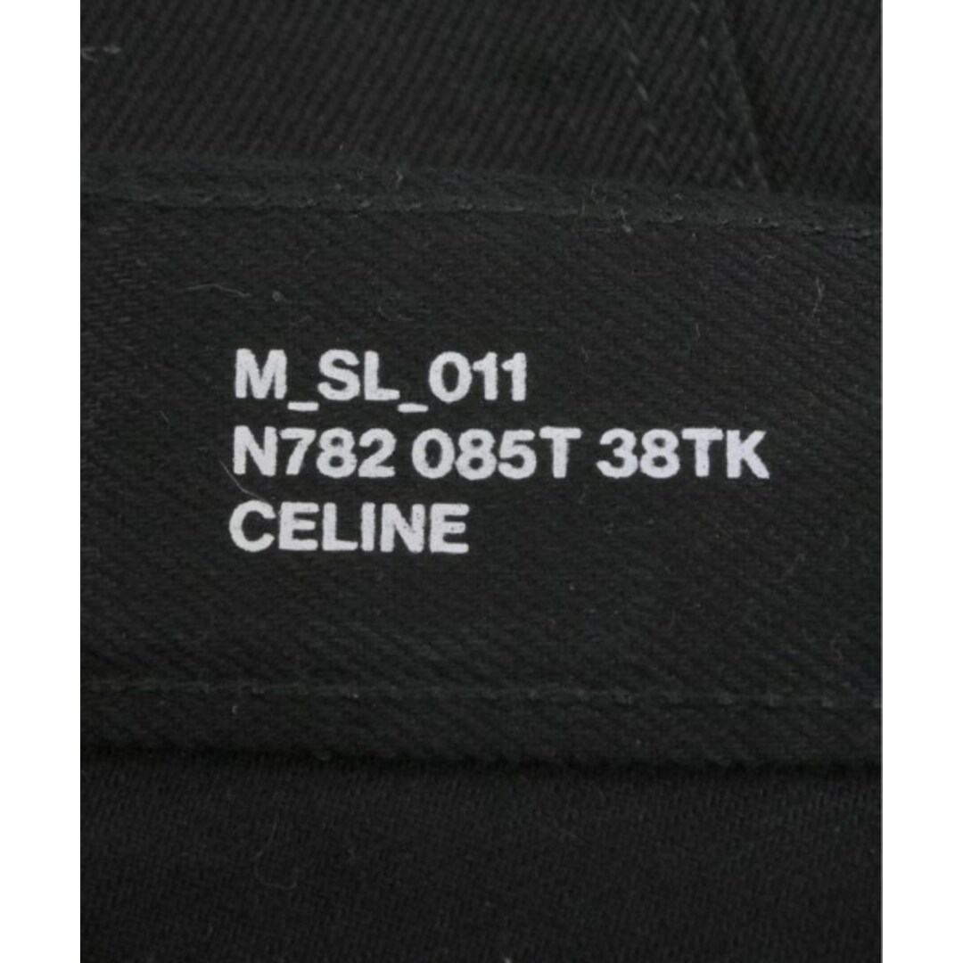 celine(セリーヌ)のCELINE セリーヌ デニムパンツ 32(L位) 黒 【古着】【中古】 メンズのパンツ(デニム/ジーンズ)の商品写真