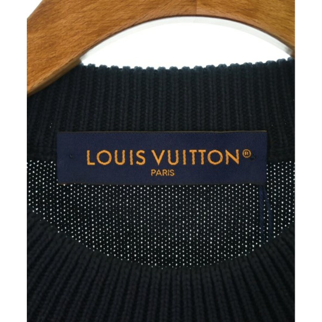 LOUIS VUITTON(ルイヴィトン)のLOUIS VUITTON ルイヴィトン ニット・セーター S 紺 【古着】【中古】 メンズのトップス(ニット/セーター)の商品写真
