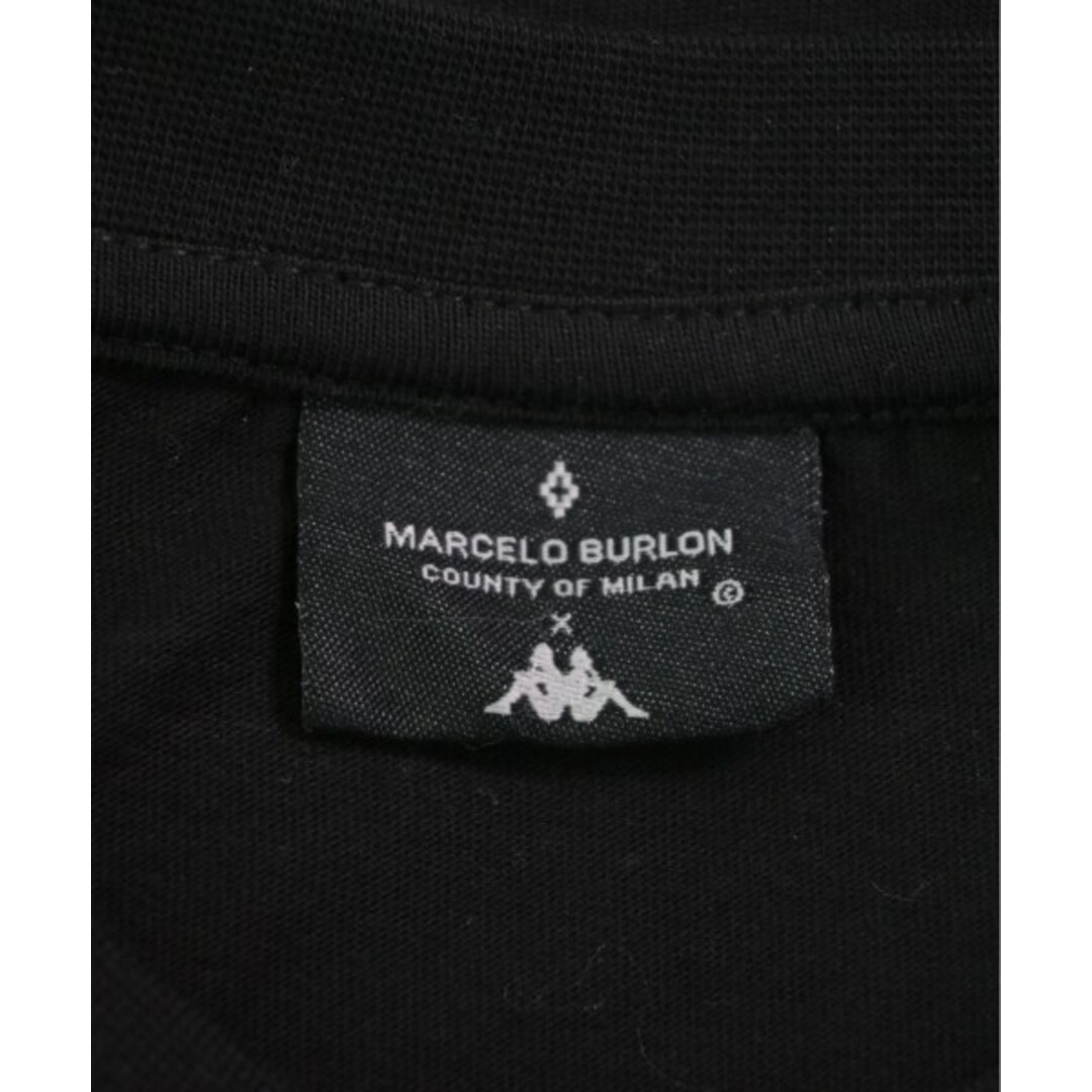 MARCELO BURLON(マルセロブロン)のMARCELO BURLON マルセロバーロン Tシャツ・カットソー XXS 黒 【古着】【中古】 メンズのトップス(Tシャツ/カットソー(半袖/袖なし))の商品写真
