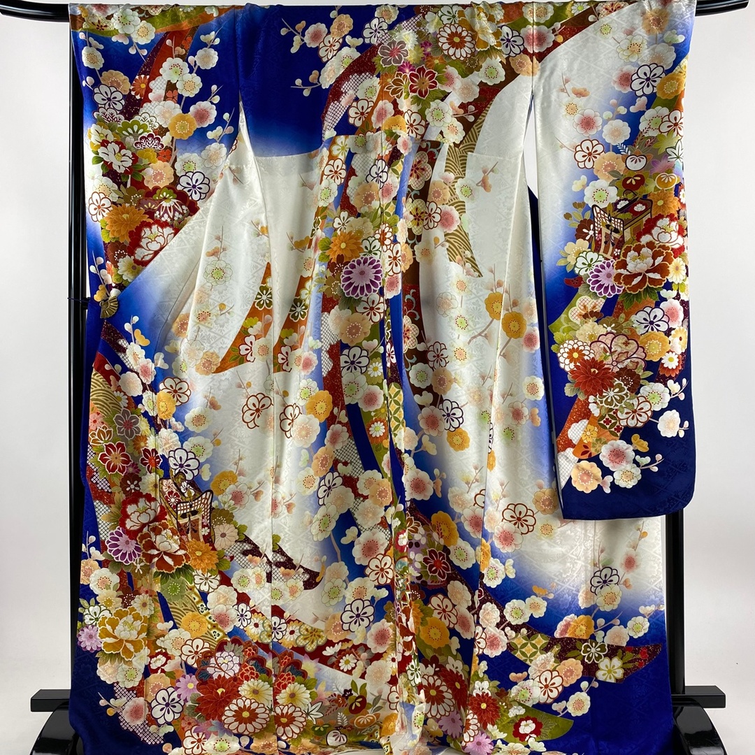 振袖 身丈174cm 裄丈72.5cm 正絹 美品 逸品 【中古】 レディースの水着/浴衣(着物)の商品写真