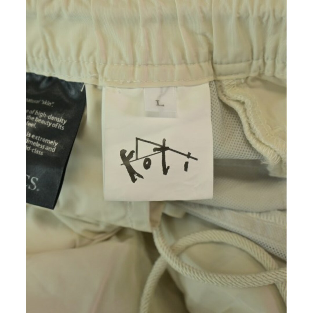 koti BEAUTY&YOUTH パンツ（その他） L アイボリー系 【古着】【中古】 メンズのパンツ(その他)の商品写真