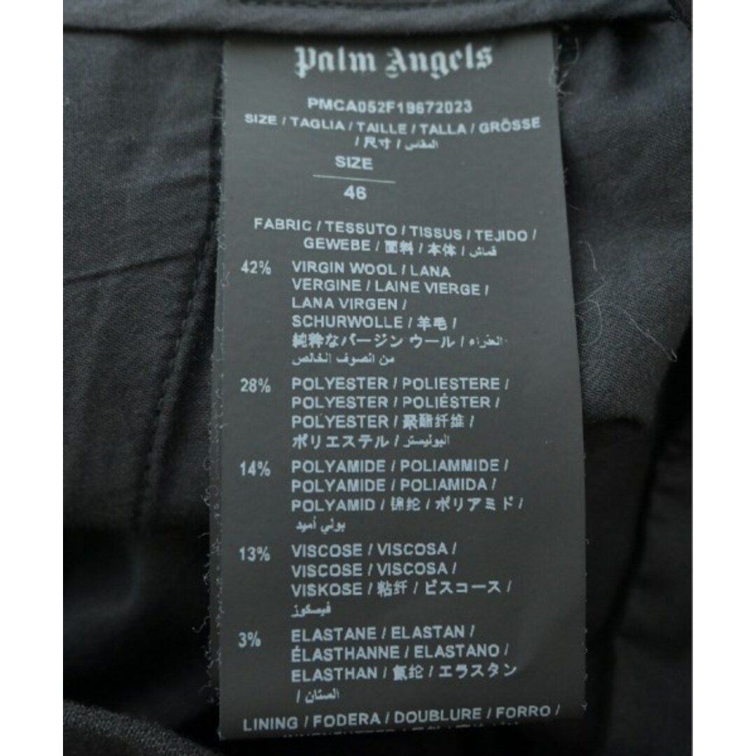 PALM ANGELS(パームエンジェルス)のPalm Angels パームエンジェルス スラックス 46(M位) 黒 【古着】【中古】 メンズのパンツ(スラックス)の商品写真