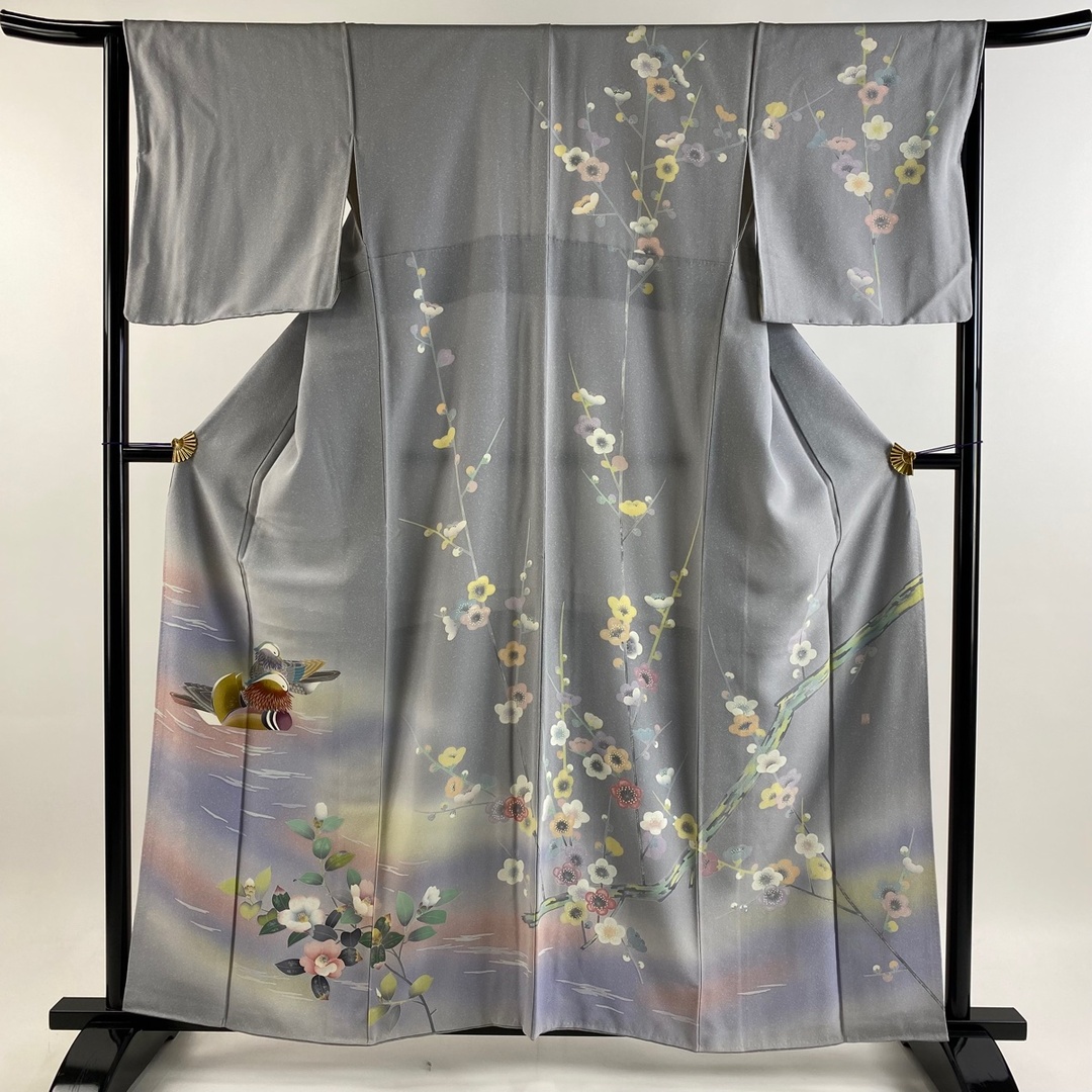 訪問着 身丈159cm 裄丈65.5cm 正絹 名品 【中古】 レディースの水着/浴衣(着物)の商品写真