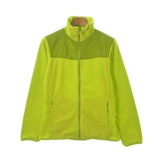 THE NORTH FACE ザノースフェイス パーカー L 黄緑系 【古着】【中古】(パーカー)