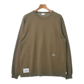 WTAPS ダブルタップス Tシャツ・カットソー 1(S位) ベージュ系 【古着】【中古】(Tシャツ/カットソー(半袖/袖なし))