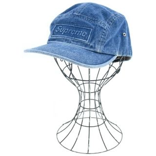 Supreme - Supreme シュプリーム キャップ - 青(デニム) 【古着】【中古】