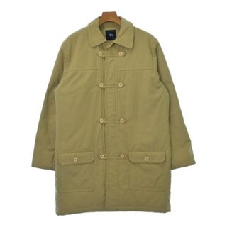 STUSSY ステューシー ステンカラーコート S ベージュ 【古着】【中古】