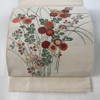 名古屋帯 美品 優品 正絹 【中古】(帯)