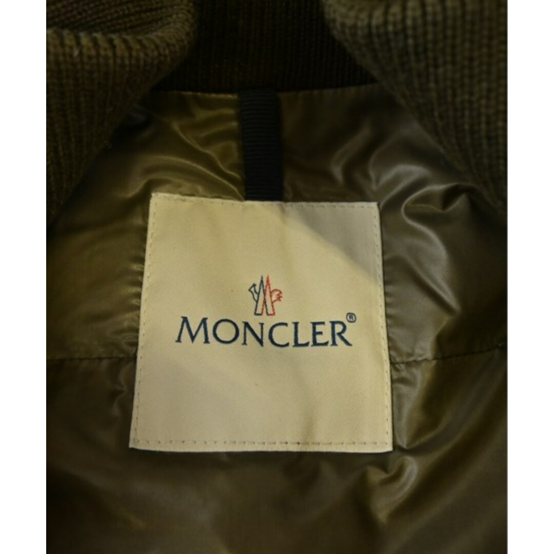 MONCLER(モンクレール)のMONCLER モンクレール カジュアルジャケット 2(M位) カーキ 【古着】【中古】 メンズのジャケット/アウター(テーラードジャケット)の商品写真