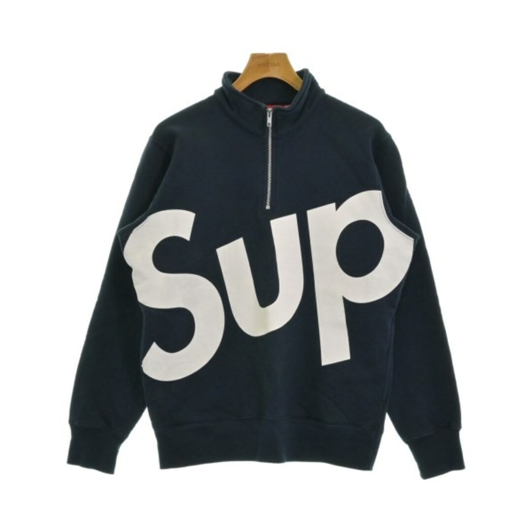 Supreme(シュプリーム)のSupreme シュプリーム スウェット M 紺 【古着】【中古】 メンズのトップス(スウェット)の商品写真