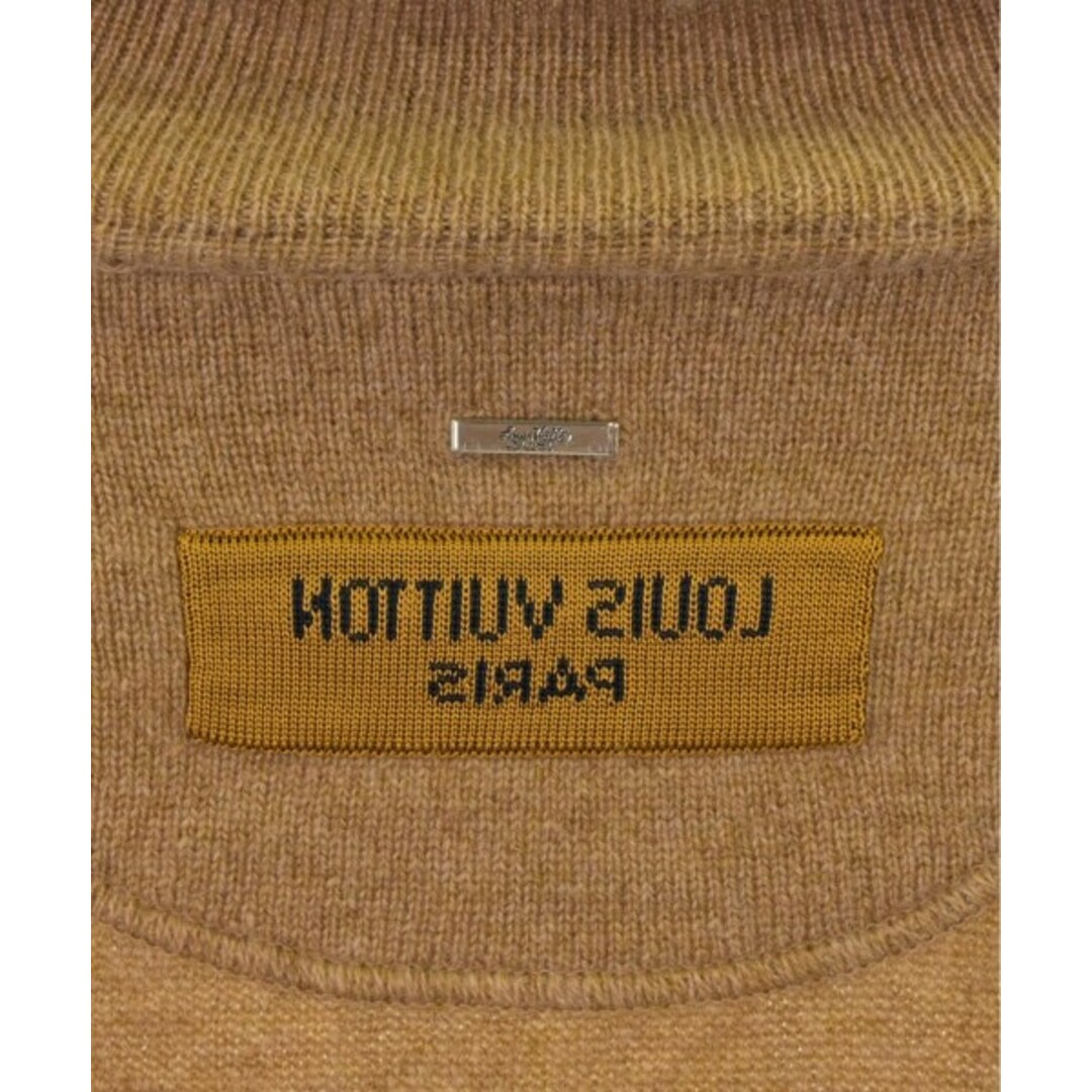 LOUIS VUITTON(ルイヴィトン)のLOUIS VUITTON ルイヴィトン ニット・セーター S ベージュ 【古着】【中古】 メンズのトップス(ニット/セーター)の商品写真