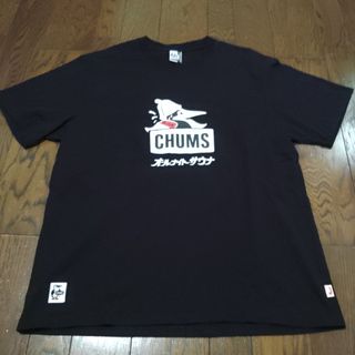 CHUMS - CHUMS　オールナイトサウナ　Tシャツ　L　黒　希少