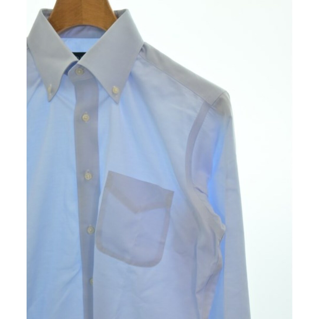 DIBASE ディバーゼ カジュアルシャツ 39(M位) 水色 【古着】【中古】 メンズのトップス(シャツ)の商品写真