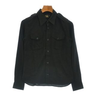 ダブルアールエル(RRL)のRRL ダブルアールエル カジュアルシャツ S 黒 【古着】【中古】(シャツ)