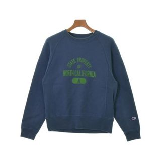 チャンピオン(Champion)のCHAMPION チャンピオン スウェット M 紺 【古着】【中古】(トレーナー/スウェット)