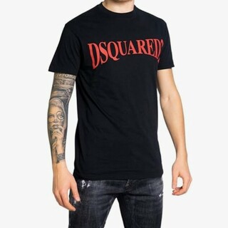 DSQUARED2 - 【美品】ディースクエアード Dsquared2 パノラマティック ロゴ Tシャツ