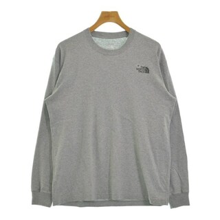 THE NORTH FACE ザノースフェイス Tシャツ・カットソー M グレー 【古着】【中古】(Tシャツ/カットソー(半袖/袖なし))