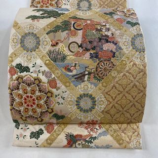 袋帯 美品 秀品 六通 正絹 【中古】(帯)