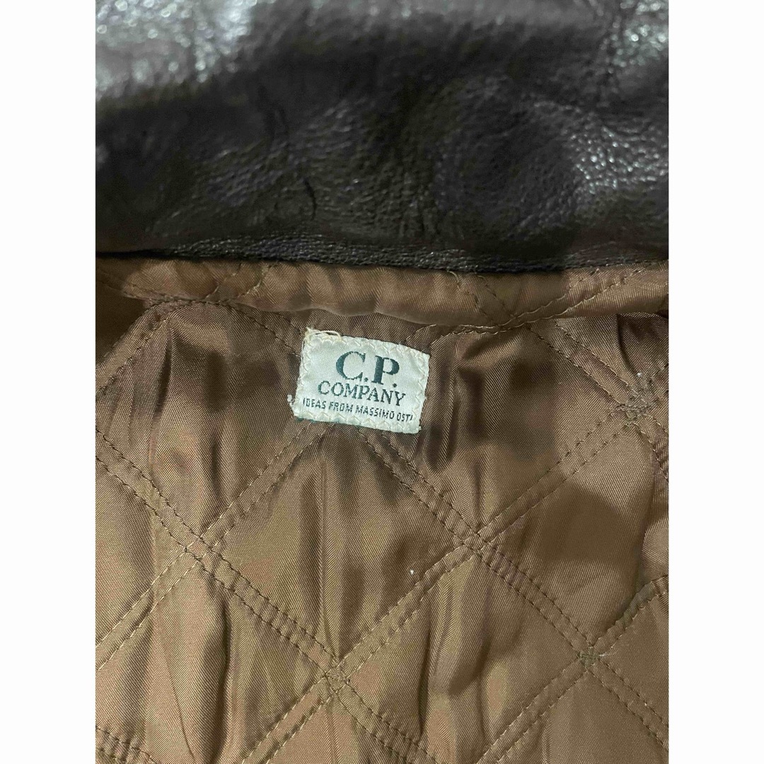 C.P. Company(シーピーカンパニー)のcp company レザージャケット　MASSIMO OSTI本人期 メンズのジャケット/アウター(レザージャケット)の商品写真